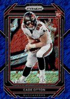 Cade Otton Prizm Blue Shimmer Price Guide Sports Card