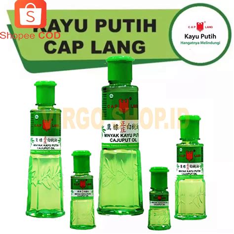 Jual Cap Lang Minyak Kayu Putih 30ml 60ml 120ml 210ml Minyak