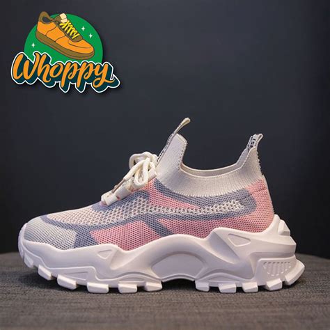 Whoppy Sepatu Sneakers Wanita Import Sp Free Box Halodropship