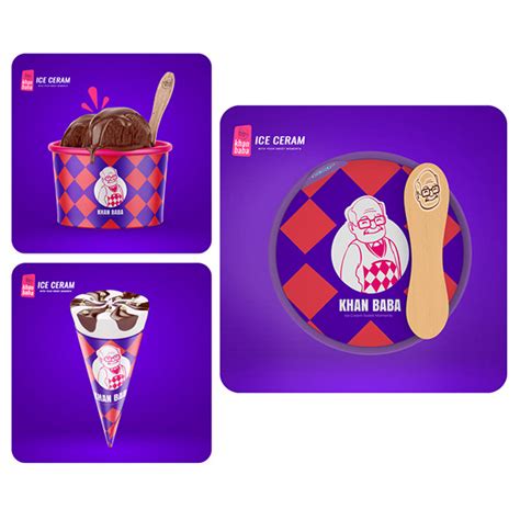 Khan Baba Ice Cream Behance