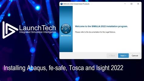 Installing SIMULIA Abaqus Tosca Fe Safe And Isight 2022 On Windows