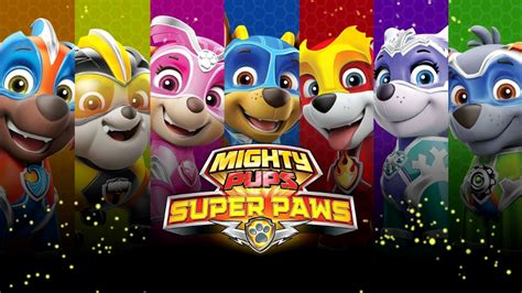 Paw Patrol Mighty Pups Super Paws Movie Fanart Fanart Tv