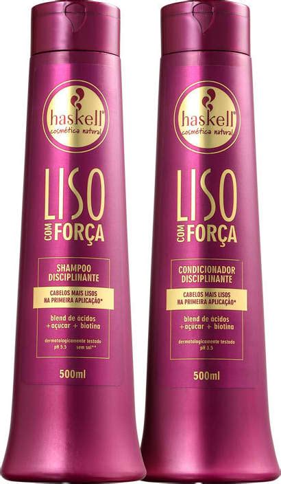 Kit Haskell Liso For A Duo Beleza Na Web Pro