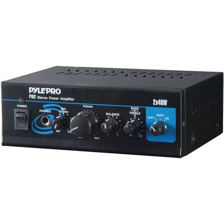 Pyle Pro Mini Stereo Power Amplifier Walmart Canada