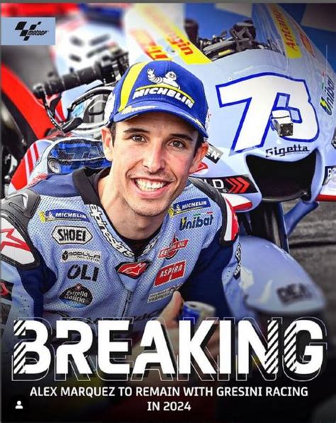 Resmi Perpanjang Kontrak Alex Marquez Tetap Berseragam Gresini Racing