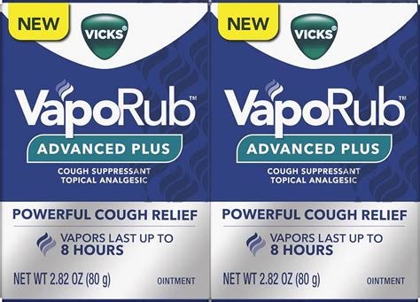 Vicks Vaporub Cough Suppressant Topical Ointment Vicks Vaporub