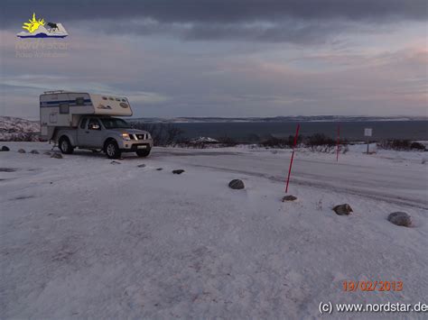 Nordstar Wohnkabine Auf Nissan Navara Unterwegs Zum Polarkreis