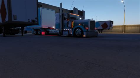 American Truck Simulator Pete Glider With A Detroit Series And