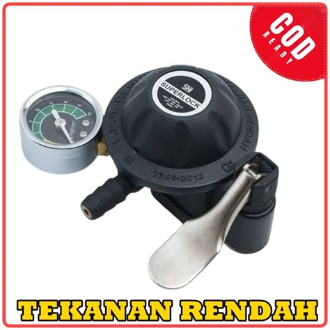 Jual Regulator Gas Tekanan Rendah Superlock Grs Sni Bonus Selang Gas