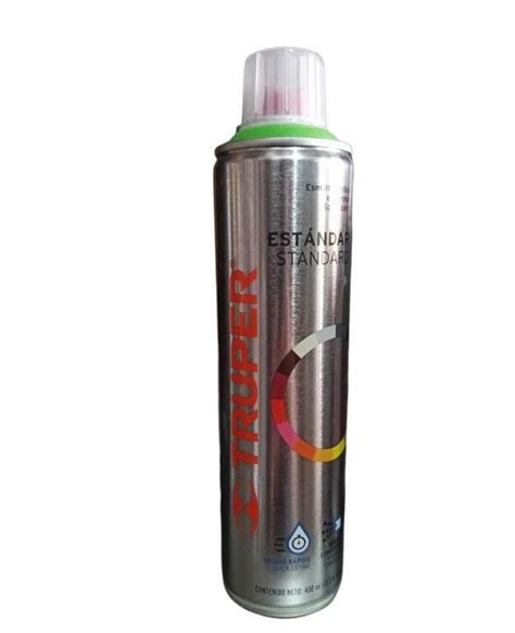 PINTURA EN AEROSOL VERDE MANZANA 400ML TRUPER PA VM