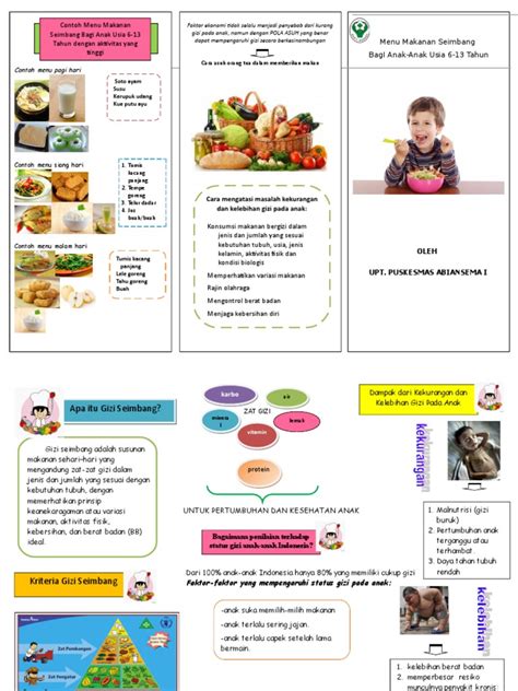 Detail Contoh Menu Gizi Seimbang Untuk Balita Koleksi Nomer