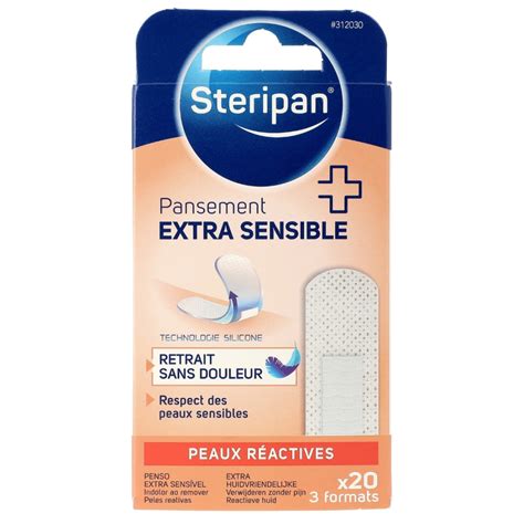 Pansements Extra Sensible Formats Steripan