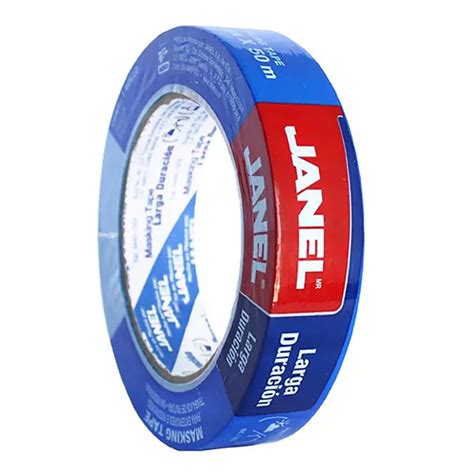 Cinta Adhesiva Masking Tape Azul Janel Mm X M Pieza