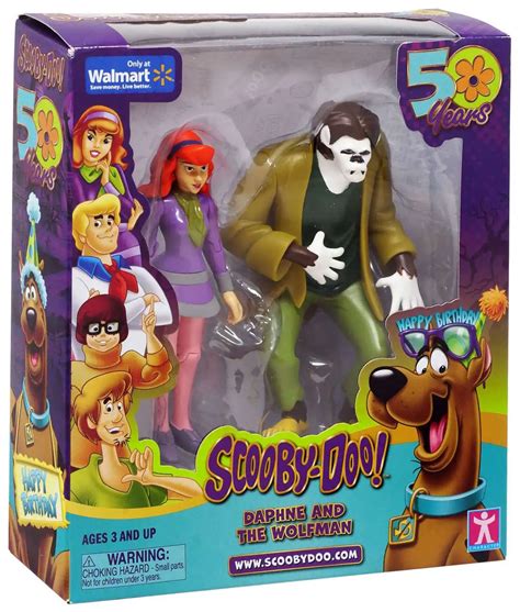 Scooby Doo 50 Years Daphne The Wolfman Exclusive Action Figure 2 Pack