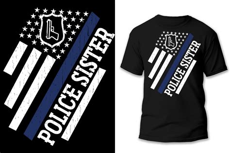 About Police T Shirt Design Graphic By Sm Art Creation · Creative Fabrica