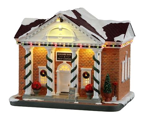 Berkshire Bank And Trust Company Lemax Christmas Village Norman