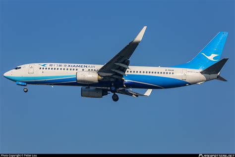 B 5535 Xiamen Airlines Boeing 737 85C WL Photo By Petter Lou ID