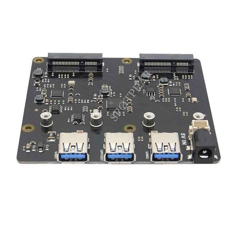 Raspberry Pi X V Storage Expansion Board Dual Msata Ssd Shield