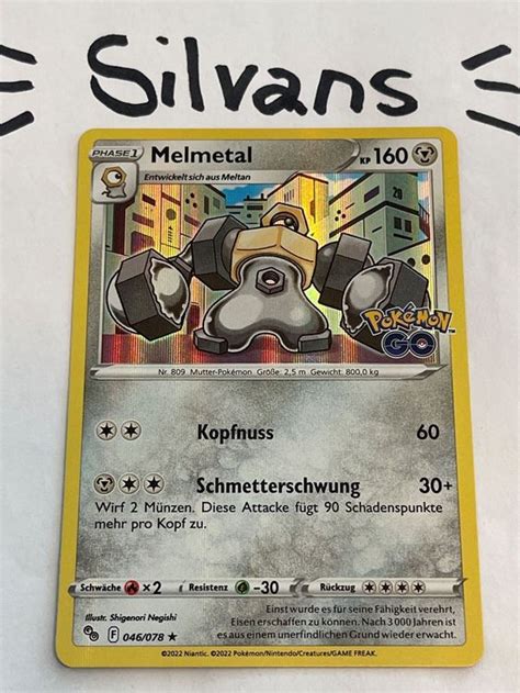 Melmetal Holo Pokemon Go Deutsch Kaufen Auf Ricardo