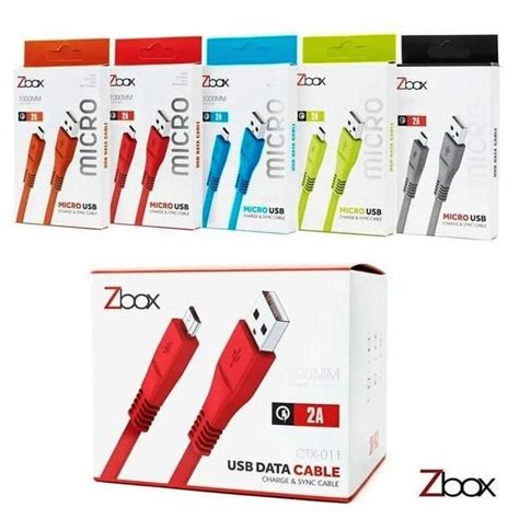 Jual KABEL DATA ZBOX CTX 011 2 4A MICRO TYPE C SUPPORT FAST