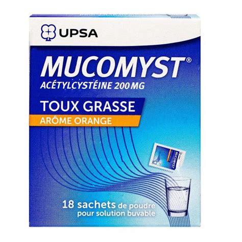 exomux 200mg est un médicament utilisé dans le traitement des toux grasses