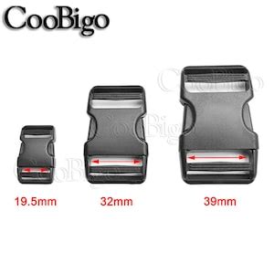 20mm 25mm 32mm 38mm Side Release Buckle Dual Adjustable Belts Tactical