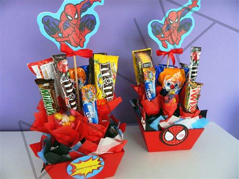 Centros De Mesa Para Fiesta De Spiderman Spiderman Birthday