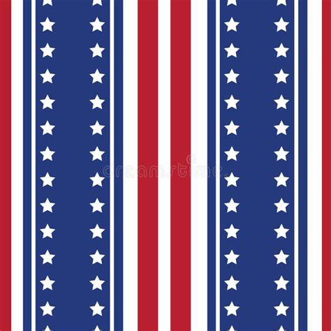 Stars And Stripes Background Vector Illustration Decorative Design