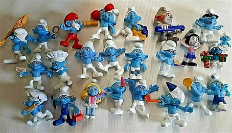 The Smurfs Toys Mcdonalds