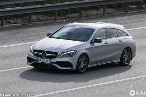 Mercedes Amg Cla 45 Shooting Brake X117 2017 6 Marzo 2017 Autogespot