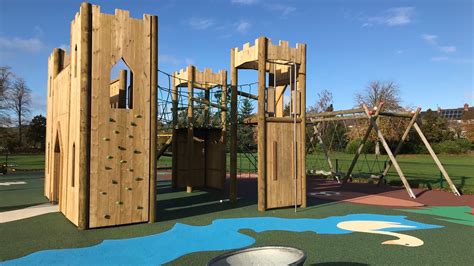 £239000 Play Park With Feature Mirroring Duns Castle Opens News