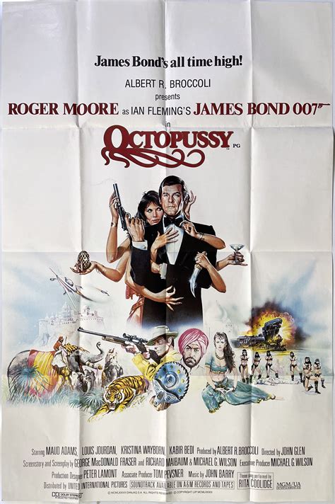 Lot 272 James Bond Octopussy `1983 Us Drive In