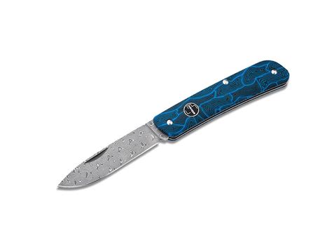 Boker Plus Tech Tool Blue Damast Bo Dam Kapesn No E Knifestock