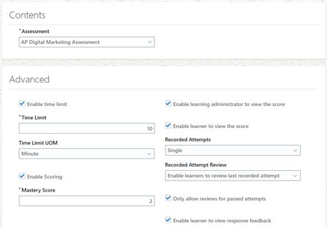 Learn To Configure Assessment In Oracle Learning Cloud Hcm Folks