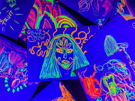 Neon Naked Life Drawing The Most Colourful Night Out In London