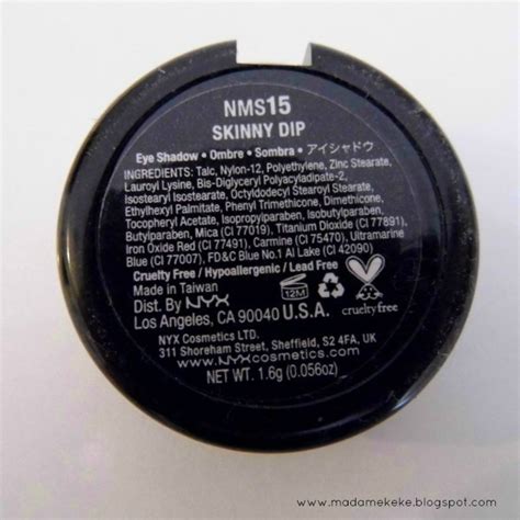 NYX Nude Matte Shadow Skinny Dip Reviews Photos Swatches Madame Keke The Luxury Beauty