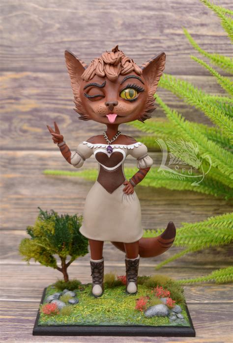 Artstation Chibi Forest Cat Yedda