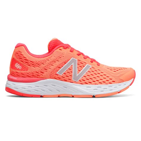 Damen New Balance 680v6 Citrus Punchvivid Coral