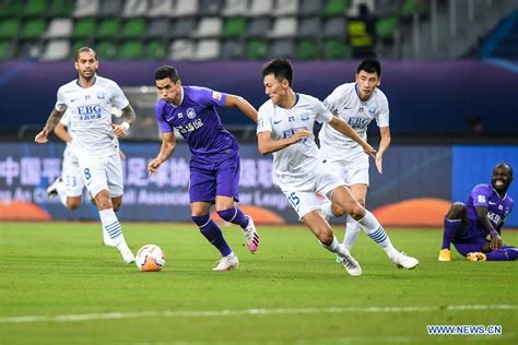 CSL Tianjin Teda Vs Shijiazhuang Ever Bright Xinhua English News Cn