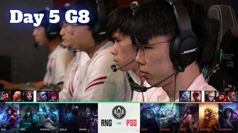 Rng Vs Psg Day Lol Msi Group Stage Royal Never Give Up Vs