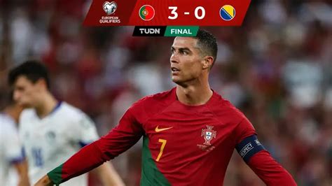 Anulan Gol A Cristiano Ronaldo Pero Portugal Derrota A Bosnia Y