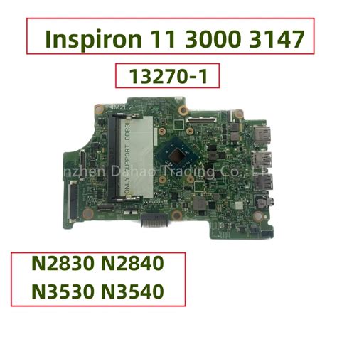 For Dell Inspiron 11 3000 3147 Laptop Motherboard 13270 1 WFH9R With