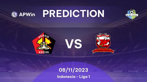 Prediction Persik Kediri Vs Madura United 08 11 2023 Indonesia