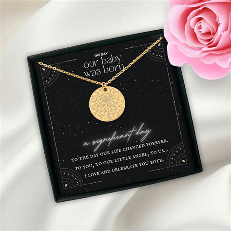 Print on Demand Jewelry - Star Map Necklace