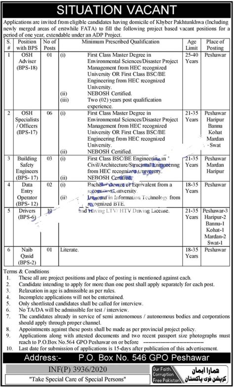 Government New Jobs 2020 Govtpakjobs