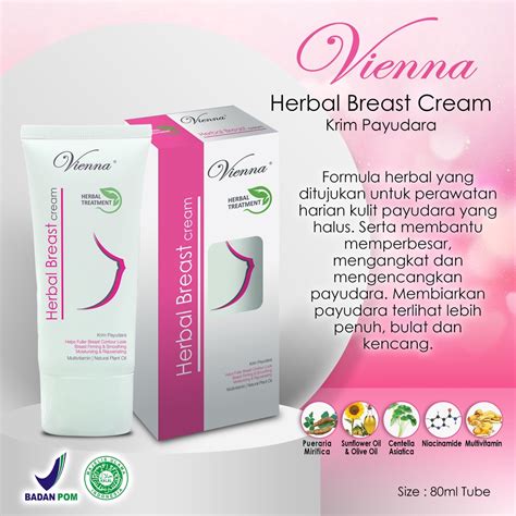 Jual CDUPKU VIENNA HERBAL BREAST CREAM WITH PUERARIA MIRIFICA