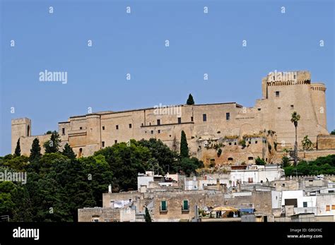 Castello Svevo Castle City View Oria Brindisi Province Puglia