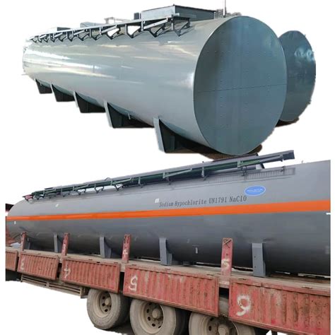 Wholesale Lined Pe Storage Transport Sodium Hypo Tanks For Truck