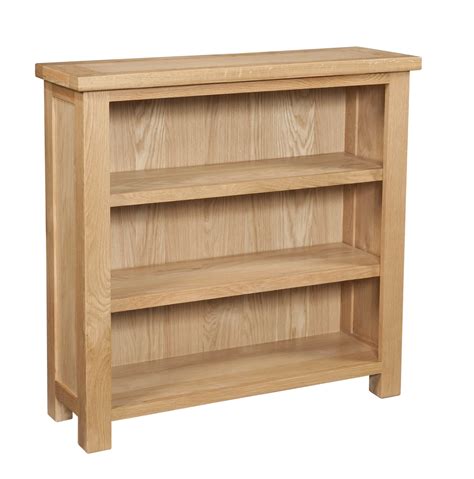 Dorset Oak 3ft Bookcase Edmunds And Clarke Furniture