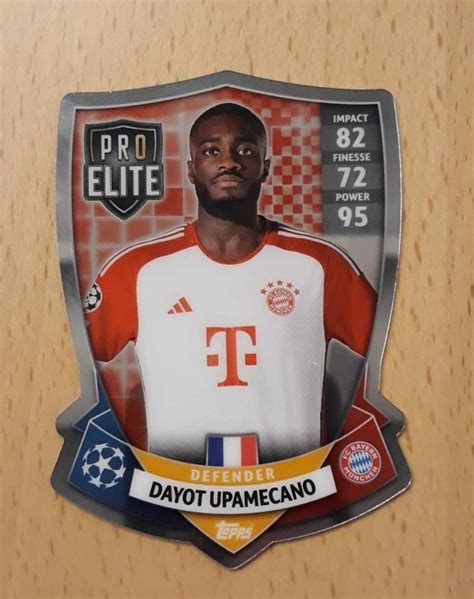 D Upamecano Pro Elite Topps Match Attax 2023 2024 Częstochowa Kup